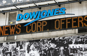 Біржавы індэкс Dow Jones пабіў гістарычны максімум