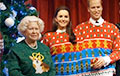 К Рождеству королеву Елизавету одели в свитер со щенком корги