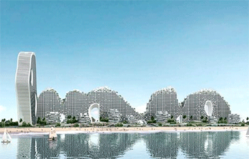 Китайцы построили причудливый жилой комплекс