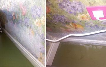 У Менску кватэра абледзянела знутры