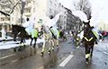 Фотофакт: В Щецине полицейские патрулировали улицы в костюмах ангелов