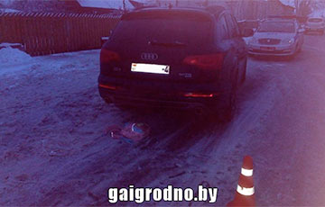 У Гарадзенскай вобласці кіроўца Audi збіў трэцякласніцу побач са школай