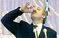 Фотафакт: Лукашэнка п'е ў працоўны час