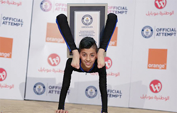 Видеохит: Тринадцатилетний мальчик-акробат побил зрелищный мировой рекорд
