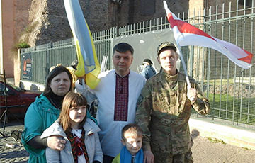 Combat Soldier Of Tactical Group "Belarus" Visited Rome