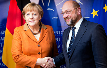 Партия Шульца согласилась начать переговоры о большой коалиции с блоком Меркель
