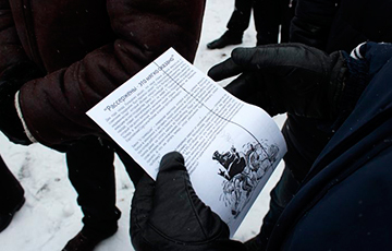 Анархисты приняли участие в Марше рассерженных белорусов в Барановичах