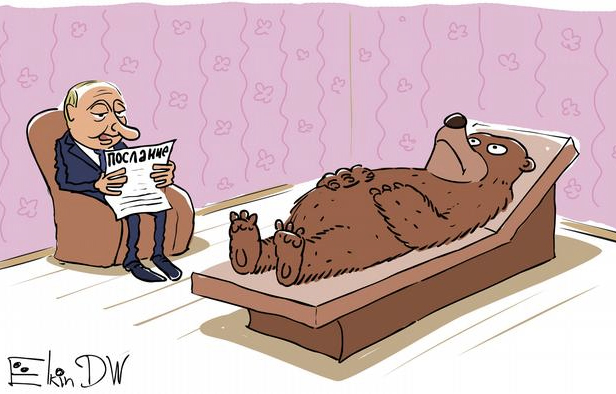 Российская политика в карикатурах
