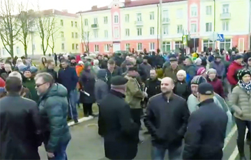 Жители Рогачева решились на протест (Видео, онлайн)