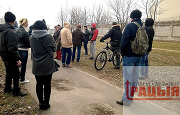 Стихийная акция солидарности прошла в Гомеле