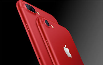 В Беларуси скоро официально появятся красные iPhone