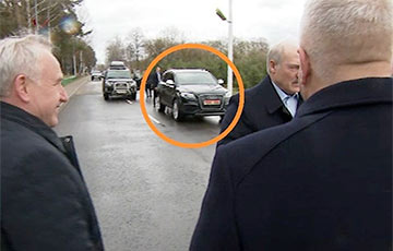 Лукашэнка засвяціўся на новай Audi Q7