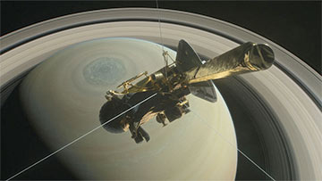 На Землю переданы уникальные фото Сатурна