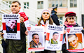 Акция солидарности с политзаключенными объединила белорусов