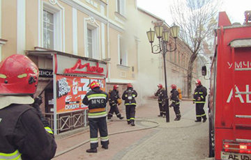 У Віцебску загарэўся дом уладальніка абутковага холдынгу «Марка»
