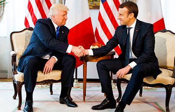 Трамп і Макрон сустрэнуцца ў Францыі ў Дзень ўзяцця Бастыліі