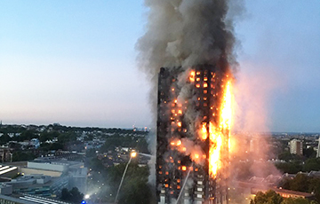 В Лондоне бушует масштабный пожар
