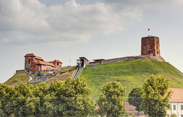 Гора Гедимина в литовской столице снова открыта для посетителей