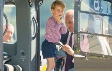 В интернет выложили новое фото принца Джорджа