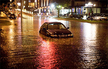 Потоп в Минске и Бресте
