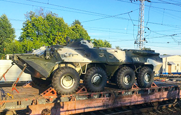 В Беларуси началась переброска войск и военной техники