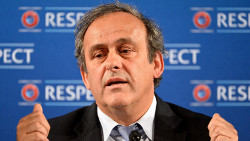Platini refused to talk to Belarusian journalists