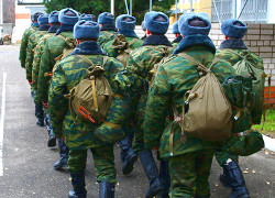 В Беларуси массово призывают военнообязанных