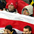 Фотофакт: Бело-красно-белый флаг на матче «Бавария» - «Шахтер»