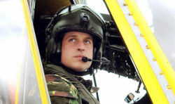Прынц Уільям будзе працаваць пілотам гелікоптэра хуткай дапамогі