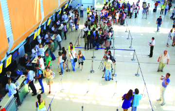 Conveyance of passengers decreased by 9%