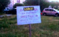 Фотофакт: Наклейки «Бойкот» в Минске