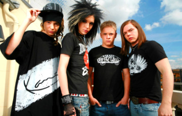 Нямецкі гурт Tokio Hotel прыедзе ў Менск