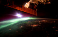 NASA апублікавала незвычайнае фота паўночнага ззяння