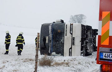 Чешская полиция: В аварии белорусского автобуса с детьми виноват водитель