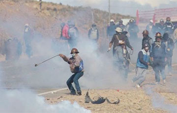 Протестующие шахтеры убили замглавы МВД Боливии