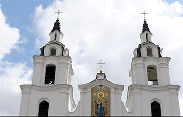 В Минск привезли афонскую икону Спасителя