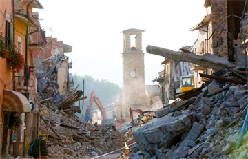 Італьянцы сабралі €6 мільёнаў для пацярпелых у землятрусе