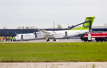 ЧП с рейсом BT 641 «Рига-Цюрих»: самолет сажали практически без переднего шасси