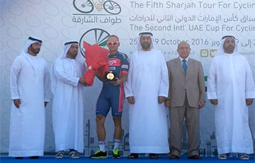 Велогонщики «Минска» выиграли второй этап многодневки в ОАЭ