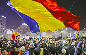 Румынія выходзіць на вуліцу