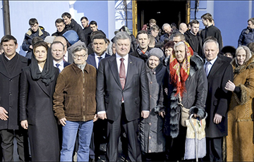 Uladzimir Niakliayeu Met With Petro Poroshenko