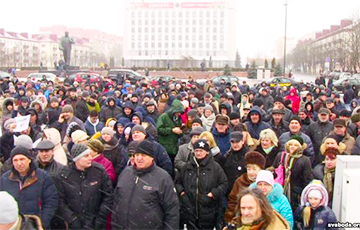 На митинг в Бобруйске вышли более 1 500 человек