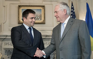 Украіна заручылася падтрымкай ЗША ў барацьбе з агрэсіяй РФ