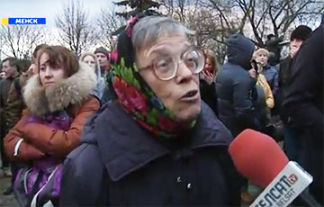 Пенсіянерка з Менска: Пакуль ногі будуць хадзіць — буду выходзіць на акцыі