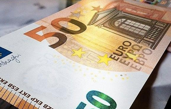 Банкнота  €50 новага дызайну будзе ўведзеная ў абарачэнне ў красавіку