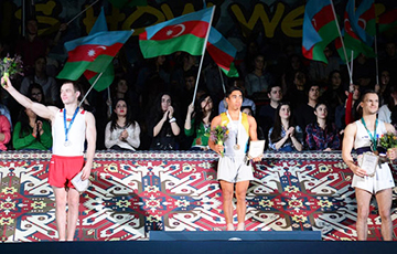 Белорус завоевал две серебряные медали на этапе КМ по спортивной гимнастике в Баку