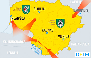 В Литве ожидают провокаций и нападения с территории Беларуси