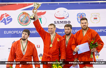 Белорус завоевал тиутул чемпиона Европы по самбо