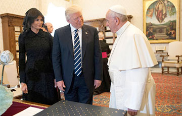 Папа Рымскі заклікаў Дональда Трампа ўзяць на сябе ролю міратворца