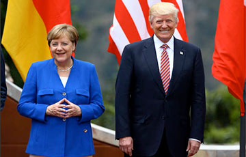Трамп назваў Меркель «фантастычнай жанчынай»